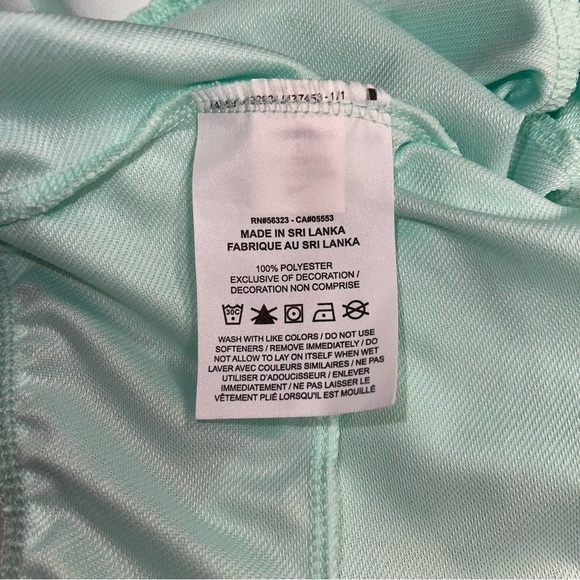 Nike Dri-Fit Trophy 6 Inch Girls’ Training Shorts Mint Green White Size  Large‎ - Picture 9 of 10